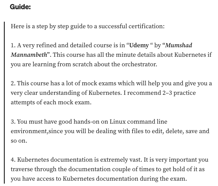 CKA Certification Study Guide (Certified Kubernetes Administrator)