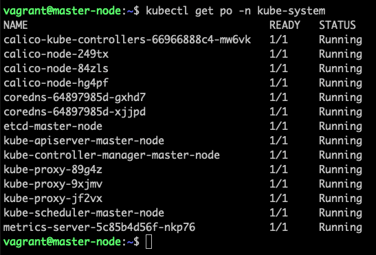 Check Cluster Pod Status